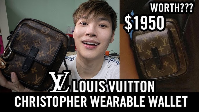 Unboxing Louis Vuitton S Lock Vertical Wearable Wallet Taurillon Green  Leather #louisvuitton 