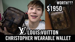 Louis Vuitton Christopher Wearable Wallet/Bag Review [UNBOXING