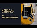 Demo garage  partcaster amber strat