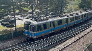 MBTA blue line horn show Compilation #3