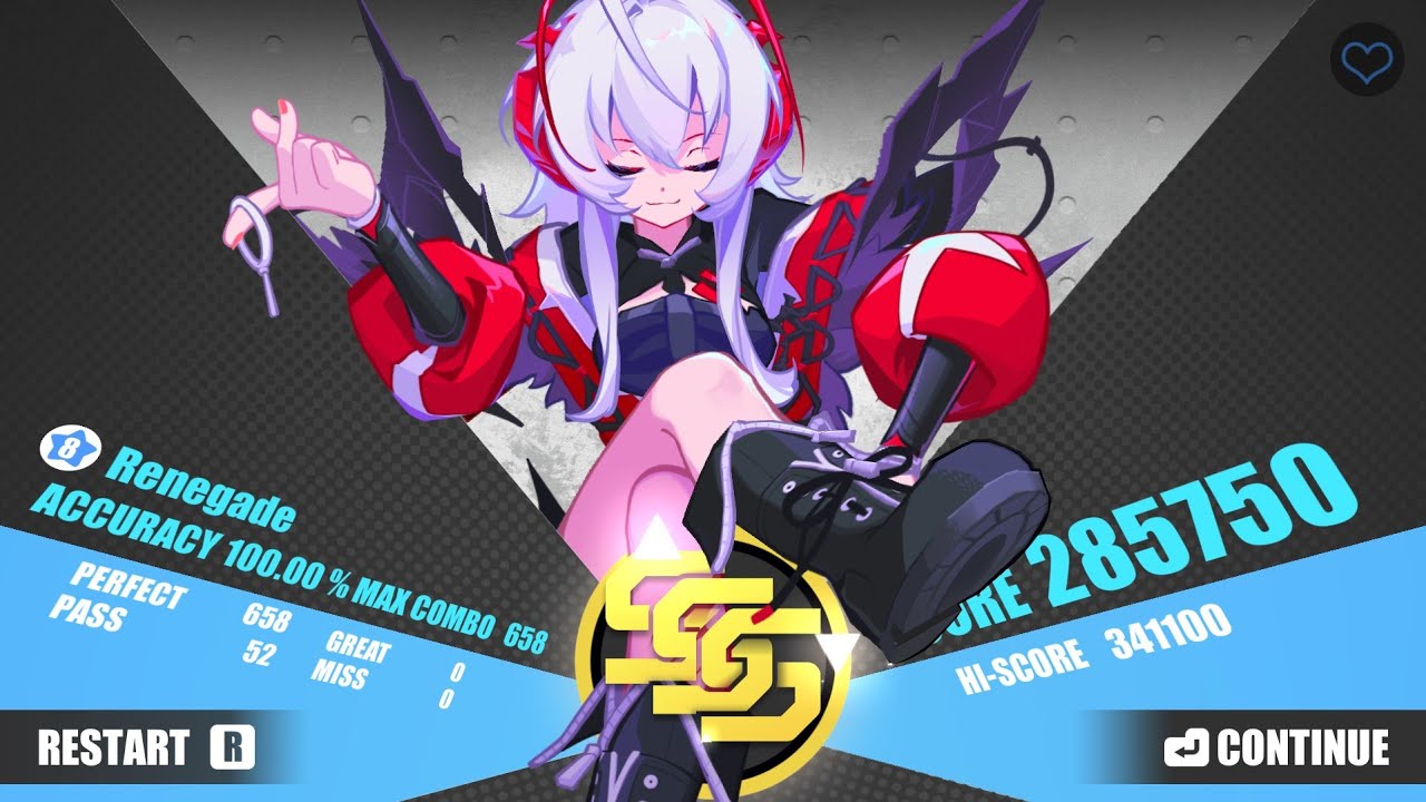 Muse Dash 😈 Renegade [Master] 😈 100%