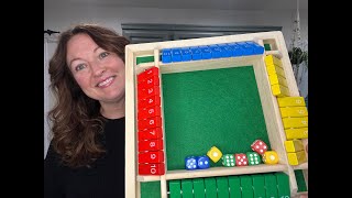 Add + subtract + math + dice + kids = fun family game | rytopt Shut The Box Game, Stocking Stuffers,