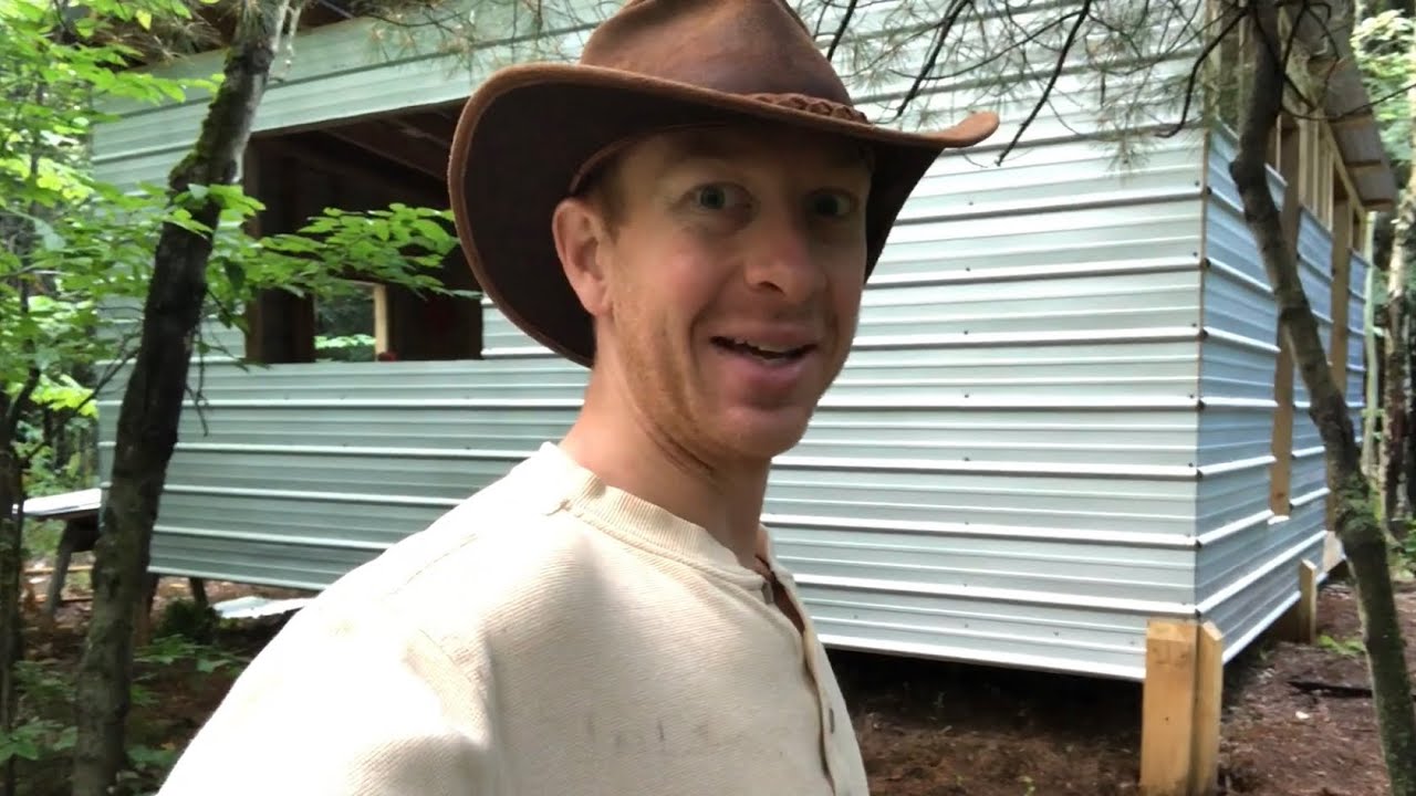 Off Grid Cabin Build Episode #3 Adventures with the Christmans - YouTube