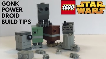 Lego GONK Power Droid | Building Tips
