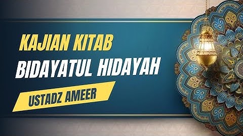 BIDAYATUL HIDAYAH 18 OKTOBER 2025