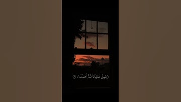 ما تيسر من سورة طه القارئ عمر بن ضياء صوت مريح للقلب 🤍😌