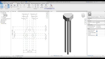 How to Create Family Pile Cap_3 Pile In Revit 2023