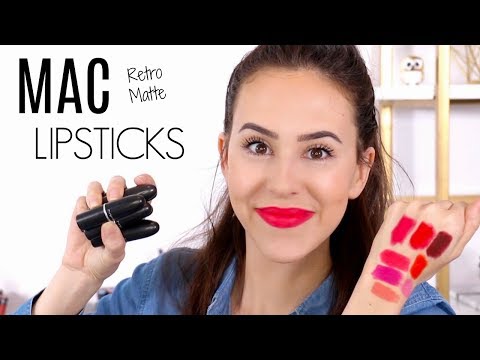 in which I swatch all 21 of my MAC lipsticks on my arms and my lips and I chat to you about which on. 