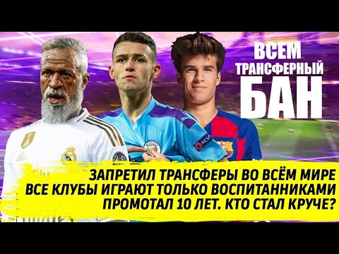 видео: ЗАПРЕТИЛ ТРАНСФЕРЫ ВО ВСЁМ МИРЕ и ПРОМОТАЛ 10 ЛЕТ ВСЕ КОМАНДЫ ИГРАЮТ ВОСПИТАННИКАМИ FM 21