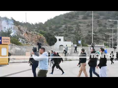Χίος: Αποχώρησαν τα ΜΑΤ σπάζοντας αυτοκίνητα και αποκαλώντας τους Χιώτες τουρκόσπορους