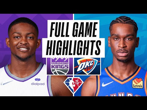 KINGS at THUNDER | FULL GAME HIGHLIGHTS | November 12, 2021