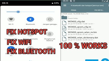 How To Fix Hotspot Wifi Bluetooth Custom Rom Android