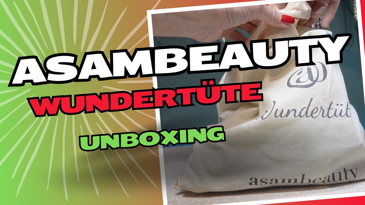 TOLLER Inhalt! ♥️ Asambeauty WUNDERTÜTE Dezember 2023 | Unboxing + Swatches MYSTERY Bag von M. Asam