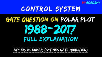 How to solve Polar Plot Gate Question (1990-2017) | Myacademy