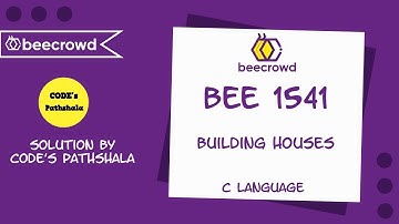 Beecrowd Problem 1541 - Building Houses solution Bangla | C language