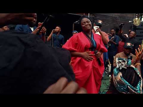 Min Adeyinka Alaseyori live at Olabest birthday market praise 2025