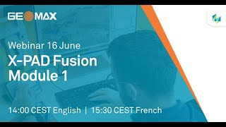 GeoMax Webinar - X-Pad Fusion From beginner to PRO Net Worth