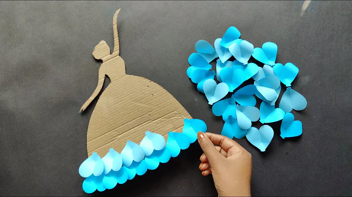Beautiful Doll Wall Hanging Craft Idea || Best Out of Waste Cardboard || Easy Paper Craft