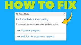How To Fix Roblox Game Client Is Not Responding/Working In PC (2026)