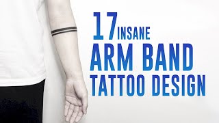 17 Insane ARM BAND TATTOO DESIGNS for men