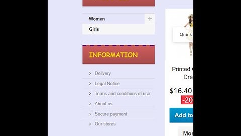Prestashop 1.6 theme tutorial - Module Headers (left and right panel)