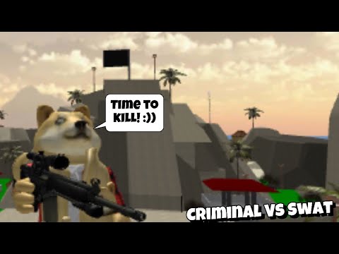 Roblox Criminal Vs Swat Youtube Roblox Codes 2019 September Rocitizens Script Gui - how to fly in criminal vs swat roblox