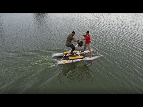 Vídeo: Water bike: como fazer você mesmo