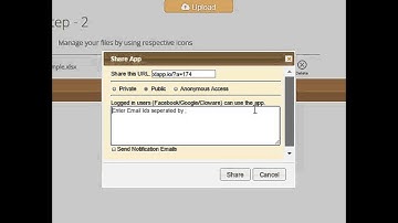 XLApp.io Tutorial 3 - SharingApps