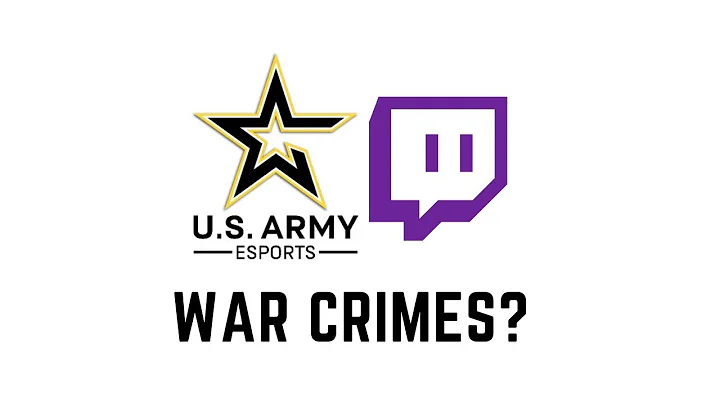 The US Army's Twitch stream was asked about war crimes.