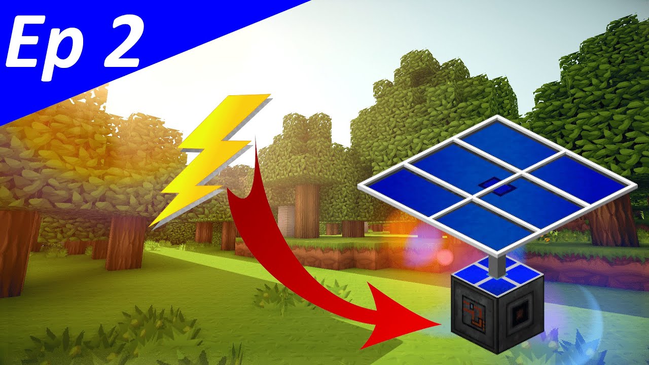 J'AI CRAFTER MES PREMIERS PANNEAU SOLAIRES | Ep2 | NationsGlory - YouTube