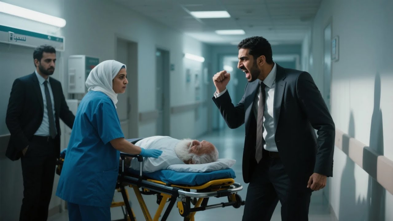 كانت الممرضة تعتني بمريضٍ مُهمَل… وبعد شهر جاء ابنه الملياردير إلى المستشفى، فحدثت المفاجأة !