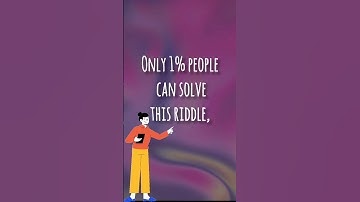 01). Only genius people can solve this! #brainteasers #riddles