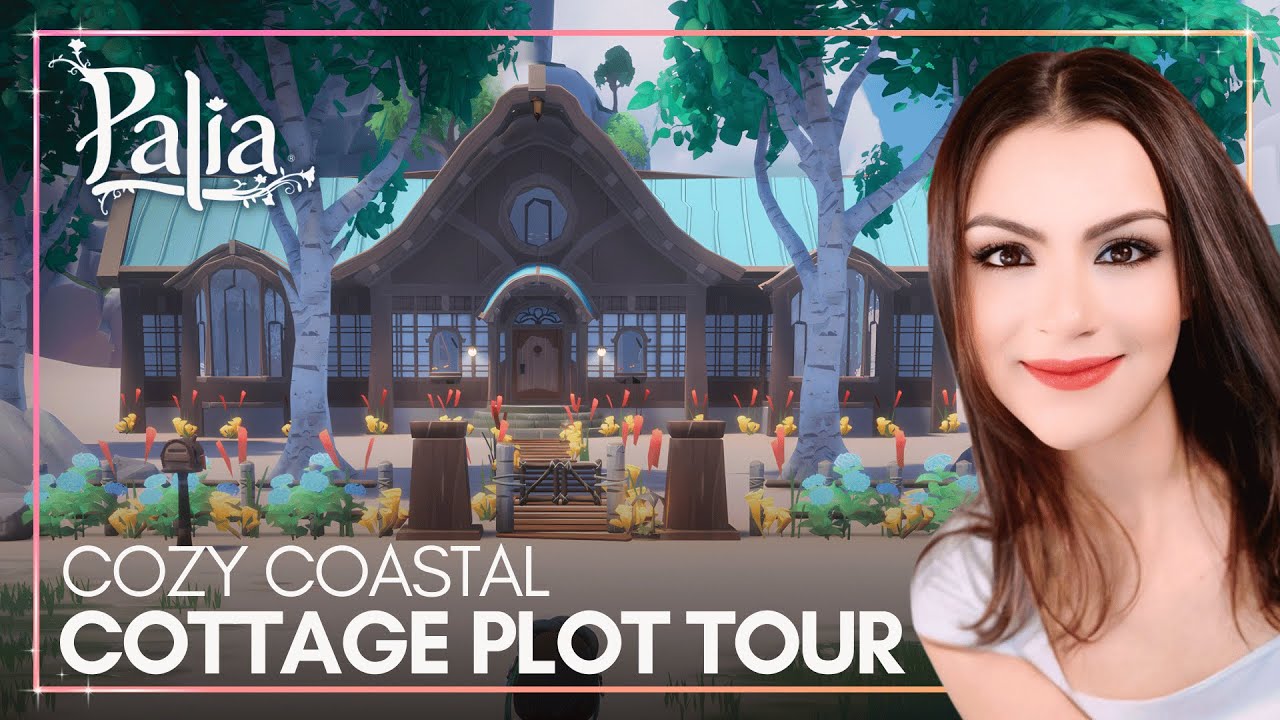 Palia Seaside Cottage Tour 🐚 Cozy Flotsam & Faux Pool Build | Coastal Beach House Design