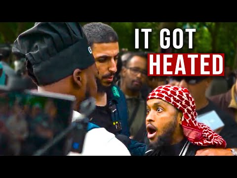 FIGHT almost breaks OUT! Siraj & Godlogic | Speakers Corner