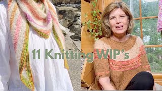 Life in April and a W.I.P. Parade! A Throwback Video.