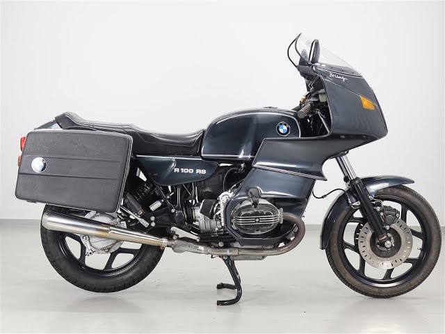 BMW R100RS モノ エンジン始動 リトモセレーノ マフラーサウンド - YouTube