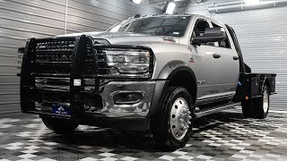 2021 Ram 5500 Chassis Flatbed Tradesman 4WD Crew Cab Dually Cummins Diesel Pickup Truck Lifted Trucks Custom Built 2021 Ram 3500 Diesel Dually Flatbed 4x4 Work Truck