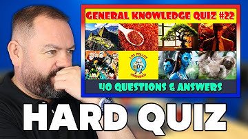 General Knowledge Trivia Quiz (Part 22) REACTION | OFFICE BLOKES REACT!!