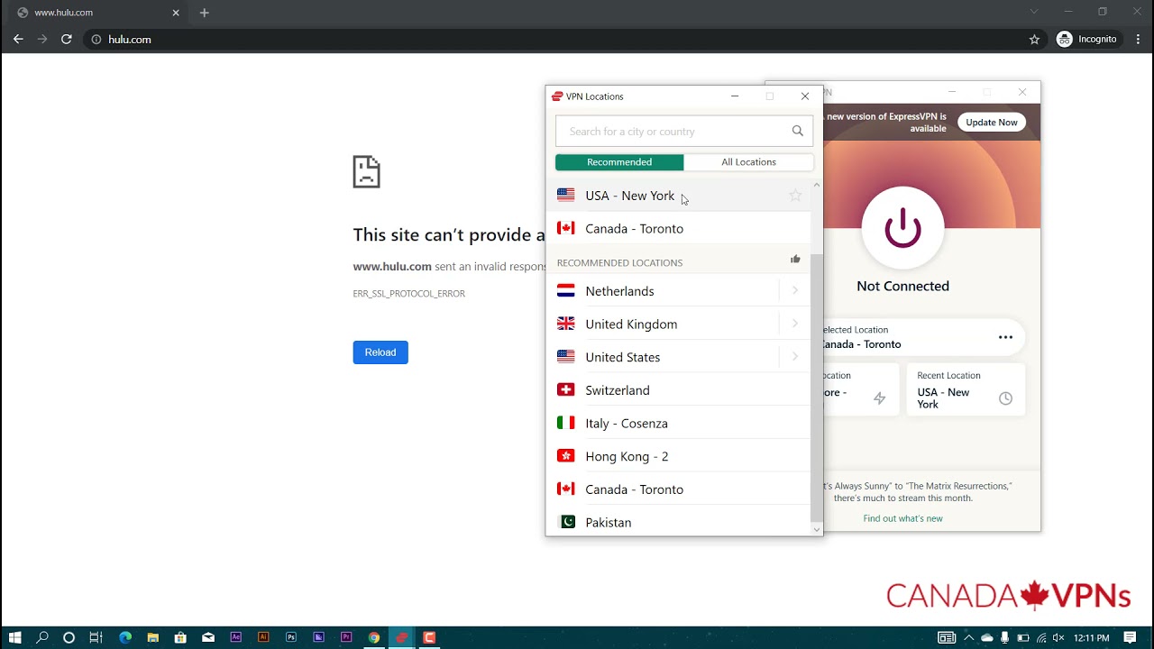 Hulu in Canada YouTube