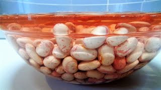 Borlotti Beans recipe Vegetarian. Escarole and borlotti beans italian style.