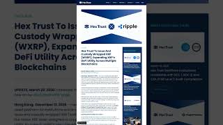 Ripple Funded This Custodian In 2022