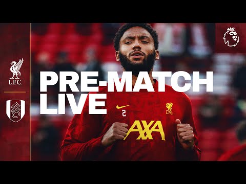 Live: Liverpool vs Fulham | Premier League Build-up from Anfield