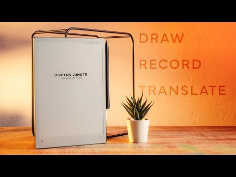 Discovering The Ainote 2: Ai Paper Tablet For Handwritten Notes, Transcription & Translation