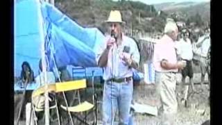 Fiesta de Alberguería, A Veiga. Ourense- 2003. El cuentachistes.