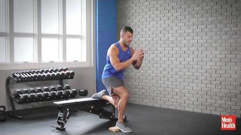 Heel-Elevated Bulgarian Split Squat