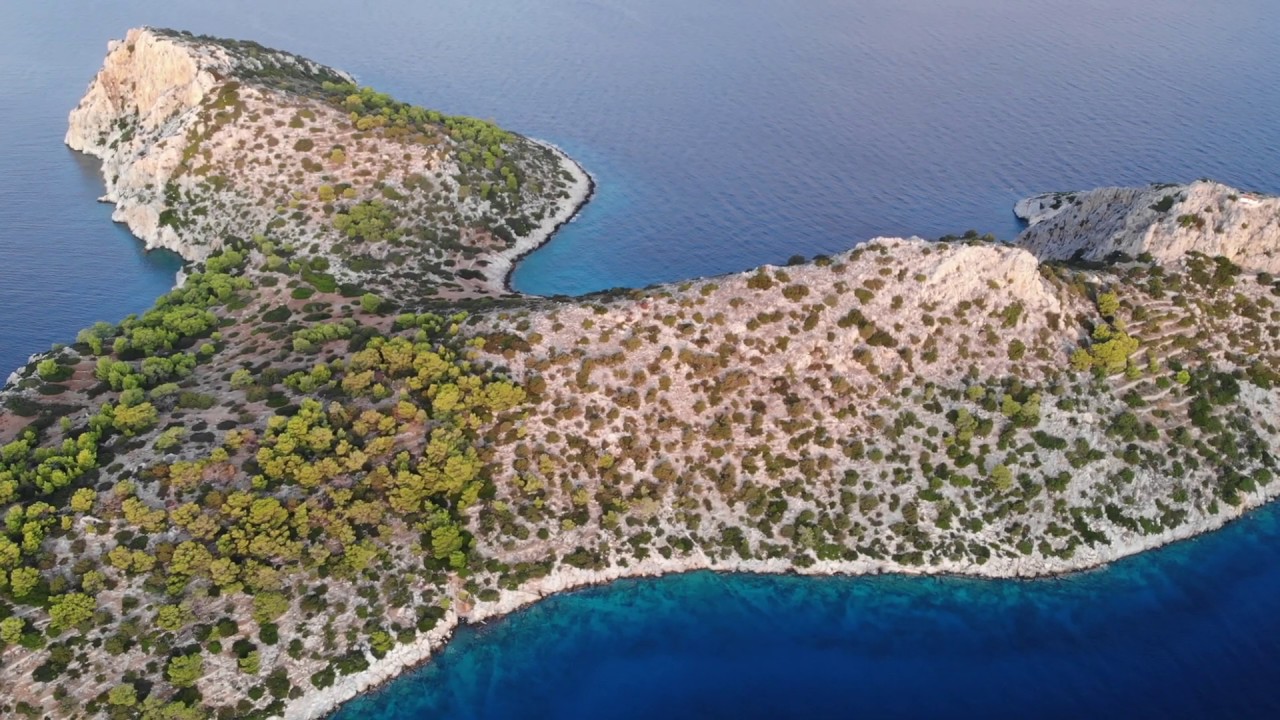 Drone footage - Sailing, Agistri, Greece