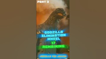 Godzilla Elimination Wheel Part 3 #godzilla #1v1 #edit