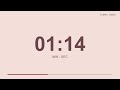 2 Minutes Timer with Beep | Study, Work & Focus Countdown