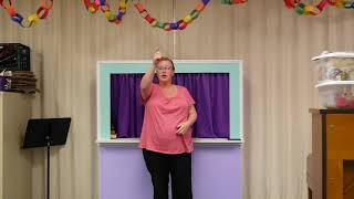 Awesome God Motions Preschool