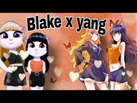my talking angela 2 ||🐱 Blake x yang by angela 2🐱 @7ofstatesgamerfamily #blakexyang #angela2